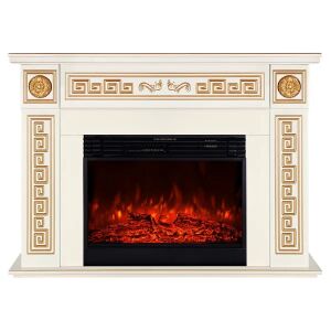 Semineu Electric Versailles Gold Maxi & Mirabella 145735683 - Șeminee electrice, Dezumidificatoare, Radiatoare electrice, Panouri radiante și Șeminee pe lemne