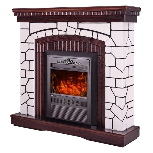 Natali & Cristina elektronik kandalló, 1058x1100x300 mm, 2000 W, 2 Stufen Eiche, 5 Stufen Intensität, Timer 145735875