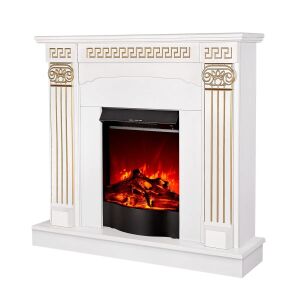 Elektrický krb Calisto & Corsica, Art Flame, 1020x1100x300 mm, 1500 W, 2 úrovne vykurovania, 5 stupňov vykurovania, tlačidlový spínač