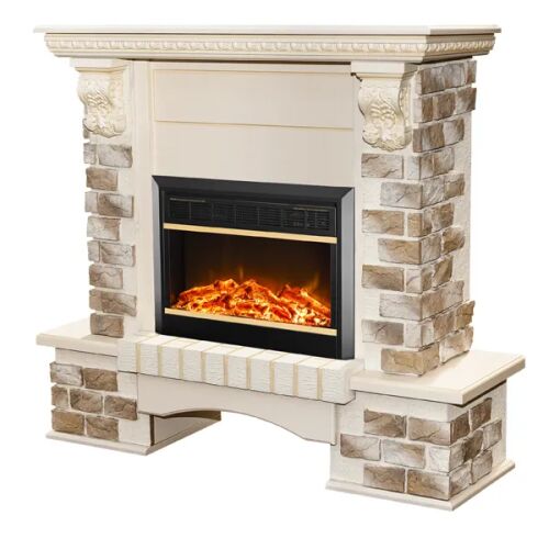 Elektrický krb Topaz & Mars, Art Flame, 1090x1100x330 mm, 1500 W, 2 stupne ohrevu, 5 stupňov ohrevu, čas 145735862