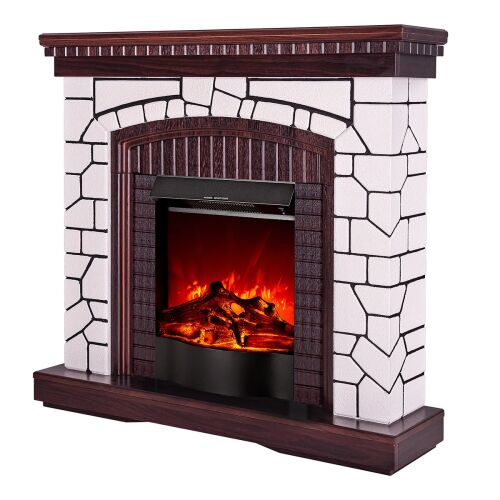 Natali & Corsica elektromos kandalló, 1058x1100x300 mm, 1500 W, 2 fűtési fokozat, 5 fokozatú lángintenzitás, bekapcsológomb