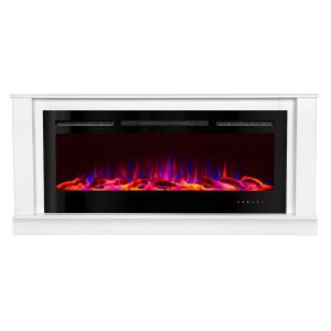 Bernard & Hermes elektronik kandalló, Art Flame, 725x1580x300 mm, 1500 W, 3 lángszín, 5 lángintenzítási gátátó, Rönkök és krystalok 145735981 - Elektrické krby, Pohlcovače vlhkosti, Ohrievače, Elektrické vykurovacie panely a Krby na drevo