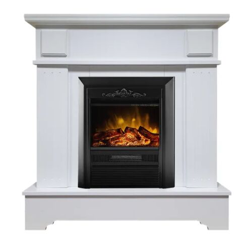 Marina Extra & Cristina Elektromos Kandalló, 1092x1034x300 mm, 2000W, 2 fűtési fokozat, 5 lángerősségi szint, Időzítő