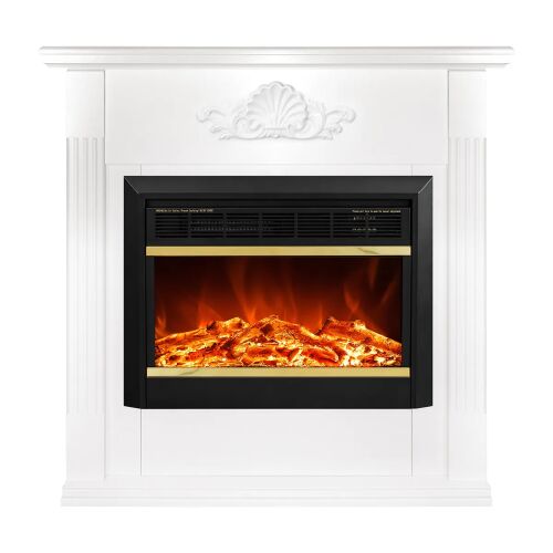 Sofia & Mars elektromos kandalló, 1000x1000x320 mm, 1500 W, 2 fűtési fokozat, 5 lángintenzitás fokozat, időzítő