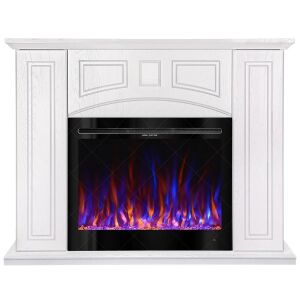 Toulouse & Colorado Elektronik-Gerät, Art Flame, 1050 x 1350 x 320 mm, 1500 W, 3 długości, 5 długości, rot i kristallklar 145736240 - Kominek elektryczny