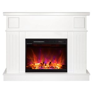 Elektrischer Heizkörper Olimpia White & Lorance, Art Flame, 950 x 1200 x 300 mm, 1500 W, 3 степени, 2 степени, 5 степени 145736213 - Електрическа камина, Изсушител на въздуха, Терморадиатор, Електрически отоплителен панел и Камина на дърва