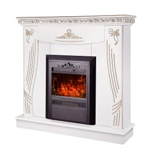 Semineu Electric Napoli White & Cristina 145736248 - Șeminee electrice, Dezumidificatoare, Radiatoare electrice, Panouri radiante și Șeminee pe lemne