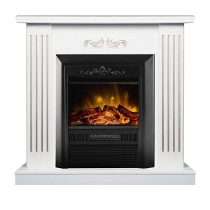 Електрически кандал Smile White & Cristina, Art Flame, 905x940x265 mm, 2000 W, 2 Löcher, 5 Stufen, Löcher 145736250 - Камина и печка