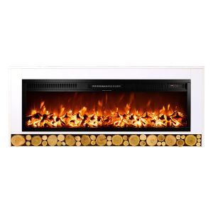 Rio White & Tanzania elektronik kandalló, Art Flame, 630x1500x300 mm, 1500 W, 2 Eichenstufen, 5 Eichenstufen, час