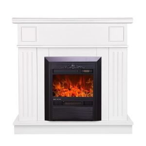 Elektrokochfeld Marina White & Cristina, Art Flame, 997x1034x270 mm, 2000 W, 2 Eichenstufen, 5 Eichenstufen, цена 145736379 - Камина и печка