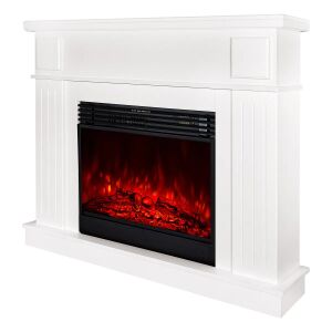 Elektromos-Kandalló Marina White Prestige & Mirabella, Art Flame, 1060 x 1300 x 300 mm, 1950 W, монтирани батерии, 5 страници, не се показва 145736428 - Камина и печка