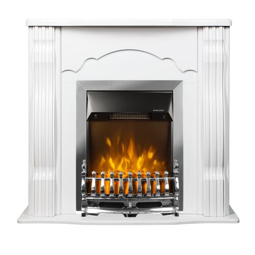 Elektrický krb Klasszikus biely a Galileo strieborný, Art Flame, 883x950x300 mm, 2000 W, thermosztát, 5 lángintenzítási gátátó, timezítő 145736437