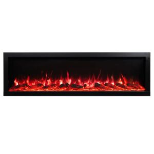 Vstavaný elektrický krb Haven 50, 460x1270x162 mm, 1500 W, viac ako 100 farebných kombinácií, termosztát, rönkök és krystalok 145736484 - Elektrické krby, Pohlcovače vlhkosti, Ohrievače, Elektrické vykurovacie panely a Krby na drevo