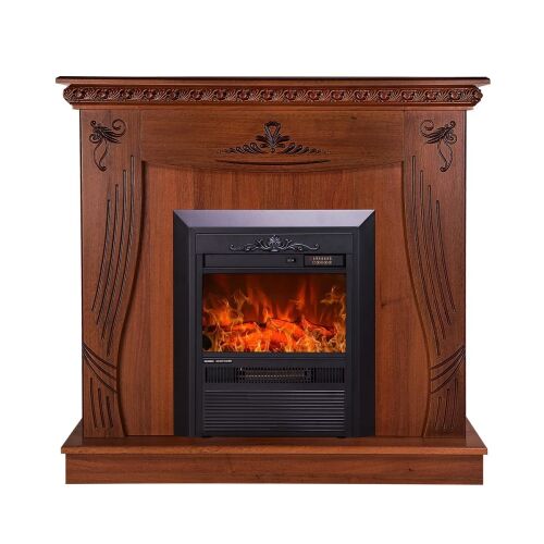 Elektroherd Napoli Nut & Cristina, Art Flame, 1035x1100x300 mm, 2000 W, 2 Eichenstufen, 5 Eichenstufen, Timer