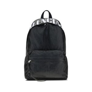 Balenciaga Black Lamb Ovis Aries Aries Backpack