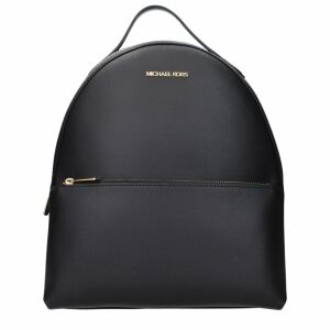 Michael Kors Black Leather Backpack