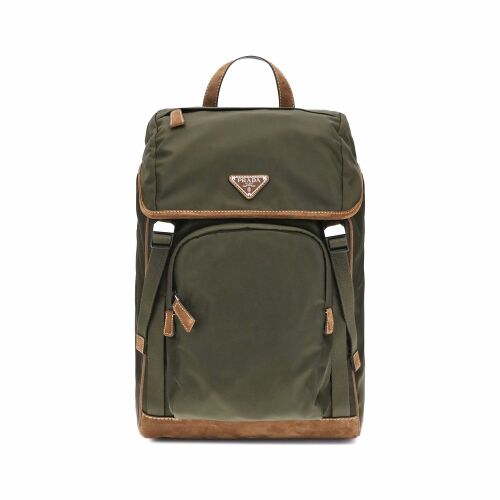 Prada Green Recycled Polyamide Backpack 145736782