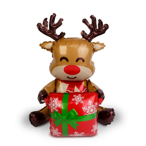 Karácsonyi lufi - rénszarvas - 60 x 65 cm 145737340