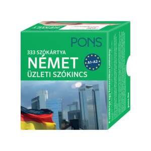PONS Üzleti szókártyák - Német - 333 szó - Német üzleti szókincs 45493068 Gyermek nyelvkönyv