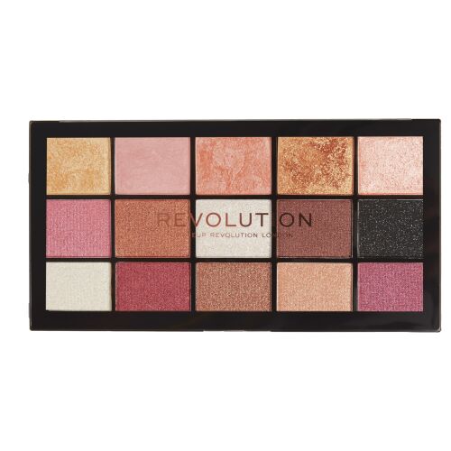 Makeup Revolution Reloaded Affection szemhéjpúder paletta, felülnézet