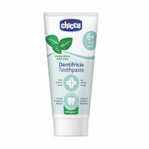 Chicco Menta ízű fogkrém fluoridos 50 ml xilittel 6 év+ 145745786 - Baba fogápolás