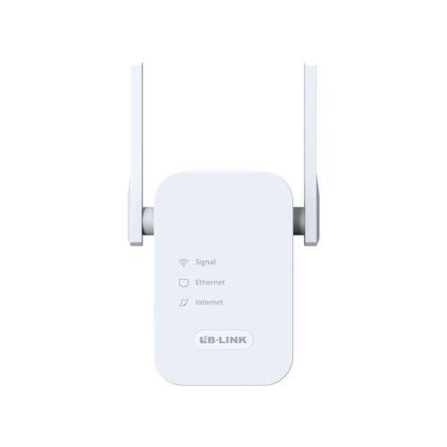 LB-LINK BL-RE1200 Dual Band Wi-Fi Repeater – erős jelerősítő 2 antennával, 2.4GHz és 5GHz sávokon, stabil és gyors internetkapcsolatért otthonra vagy irodába