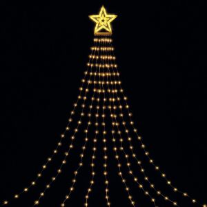 Entac Karácsonyfa LED Takaró Függöny WW IP44 300 Mikro LED 10x2.9m with 8F (ECTCL-300MWW) 145749788 - Entac