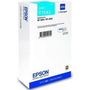 EPSON T7542 (C13T754240) (7K) CIÁN EREDETI TINTAPATRON LEÉRTÉKELT 145770873 - Irodaszer & Írószer