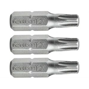 Fortum BEHAJTÓHEGY TORX, 3 DB, S2 ACÉL, T 15×25MM 4741415