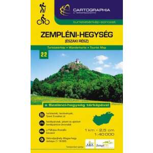 Zempléni-hegység (északi rész) turistatérkép 1:40 000 45487931 