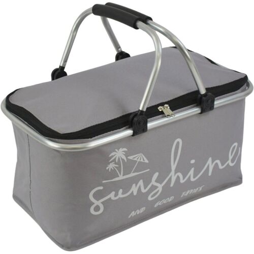 Összecsukható Termosz Utazókosár 35L Redcliffs Gray