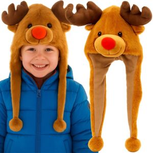 Rénszarvas Karácsonyi Kalap