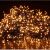 480 LED božićnih ukrasnih svjetlosnih nizova za vanjsku i unutarnju upotrebu, s adapterom za napajanje, vremenski kontrolirano, s 8 vrsta svjetlosnih efekata, toplo bijela, 36 m, IP44 145815328