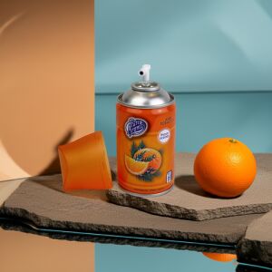 Pure Aroma automata légfrissítő spray utántöltő – dohányfüst szagsemlegesítő, citrus & fenyő illattal, 250 ml