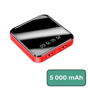 Powerbank 5000 mAH 2A 10W rot 145815726 - Leziter