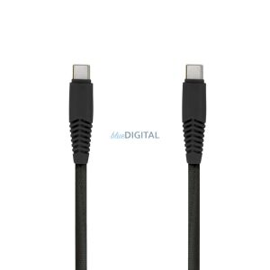 Setty kábel USB-C - USB-C 1,5 m 20W KNC-C-1.52001 fekete 145818220 - Setty