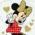 Disney hosszú ujjú Kislány ruha - Minnie Mouse #fehér-piros - 74-es méret 30484037}