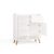 COLIN Комод с 2 вратички 1 чекмедже с крачета БЯЛ 145822801
