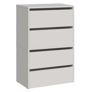 Skriňa na topánky MODO X2 ANTRACITE ARTISAN