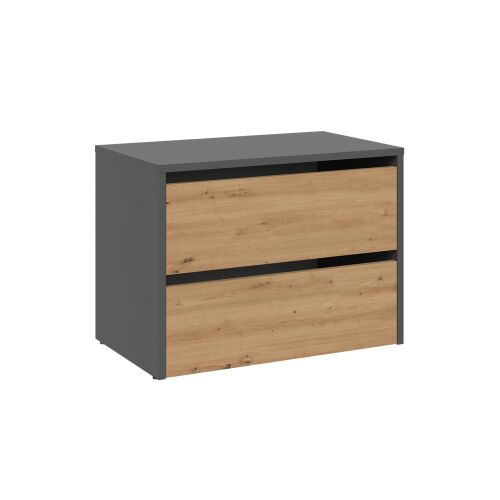 Skriňa na topánky MODO 1 ANTHRACITE ARTISAN 145822904