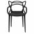 Újszerű! - Springos Mátrix étkezőszék, 125kg - Fekete 145824871