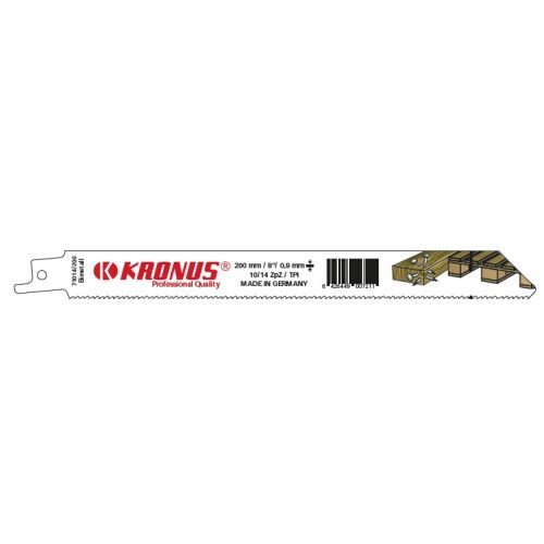 71014/200 Bimetál fűrészlap raklapokhoz, DIM 200 x 19 x 0,9 mm - 900721