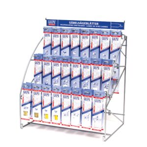 Display Stichsägeblätter, T-Griff, für Holz und Kunststoff - 02991 00000 145827461 - Sägeblätter für Handsägen