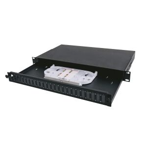Panel 19"" 1U 24xSC dx, 1x SC-FL-01 kazetta 145828090 - Patch panel
