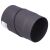 Fekete állítható könyök 45 fokban DN 160, csatlakozás szilárd tüzelésű kazánokhoz 145828275