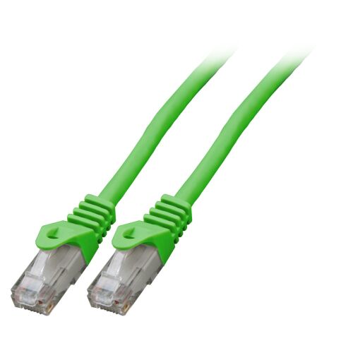 Patchcord RJ45 U/UTP kat. 6 LSZH CCA zöld 1,5m 145828372 - Patch kábel