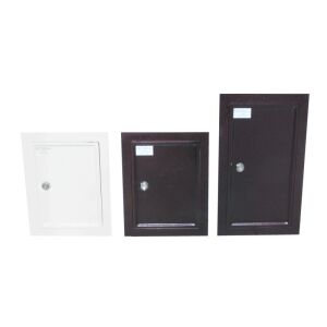 BARNA KÉMÉNYAJTÓ 140*140MM KIS - DK 05 MA-BRA 145828459 - Kandalló & Kályha