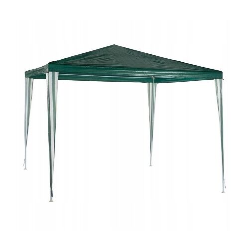 Fehér és zöld kerti pavilon 3x3 m 145828506
