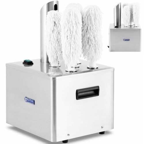 Üvegpolírozó gép üvegek polírozásához, 5 kefe, 1320 W