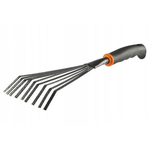 Tömör fém kerti gereblye seprű